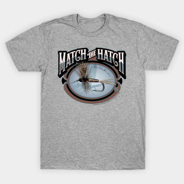 Match the Hatch - Quill Gordon T-Shirt by Birds by D.H. Kafton Studio